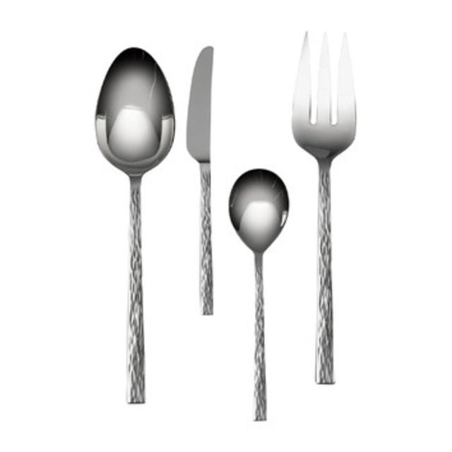 Hammered 4 Piece Hostess / Serving Set                        by                    Vera Wang