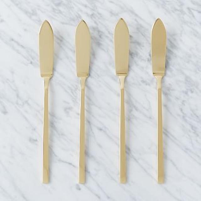 Gold Cheese Spreaders