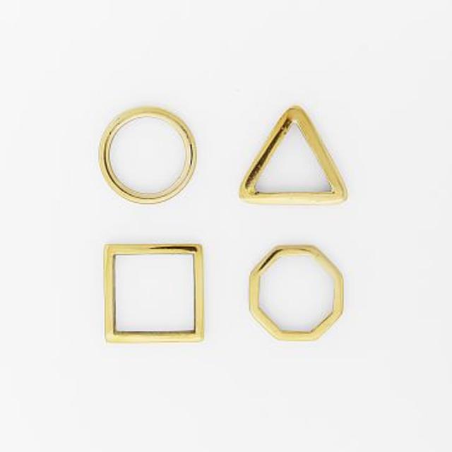 Stackable Napkin Ring Set