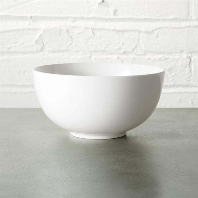 contact white bowl