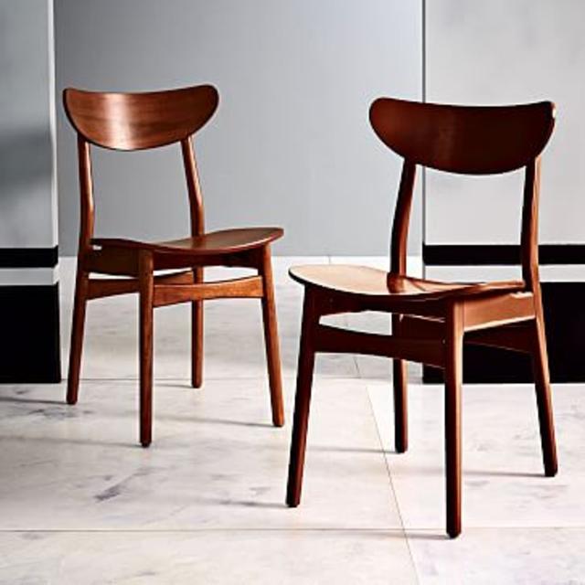 Classic Café Dining Chair - Walnut