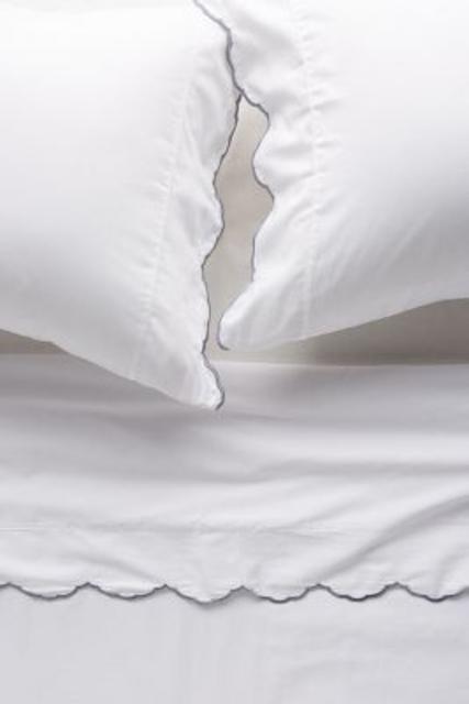 Embroidered Sateen Sheet Set