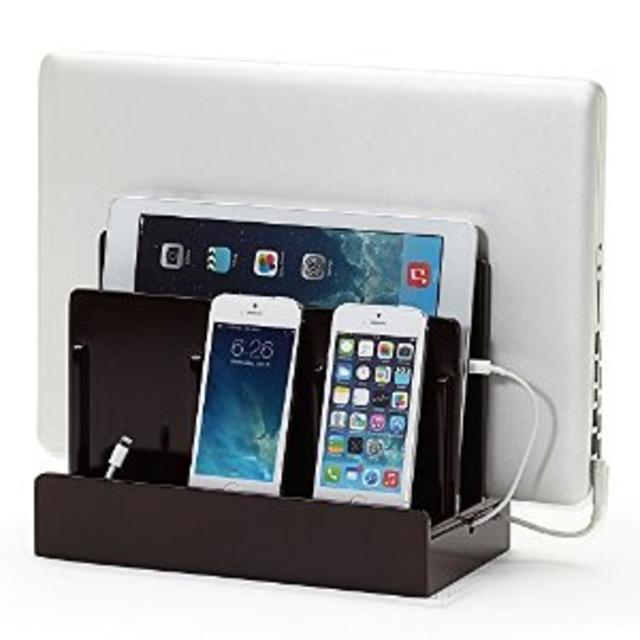 G.U.S. High Gloss Cherry Multi-Device Charging Station and Dock