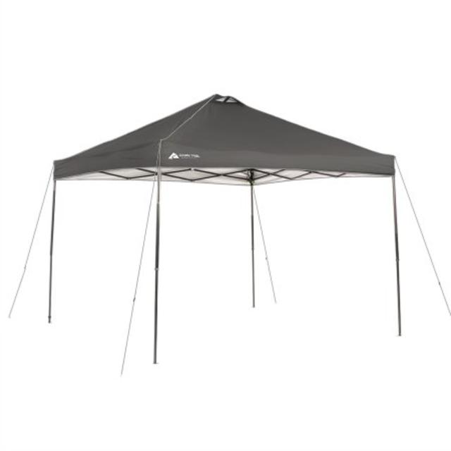 Ozark Trail Instant 10x10 Straight Leg Canopy with 4 Chairs Value Bundle