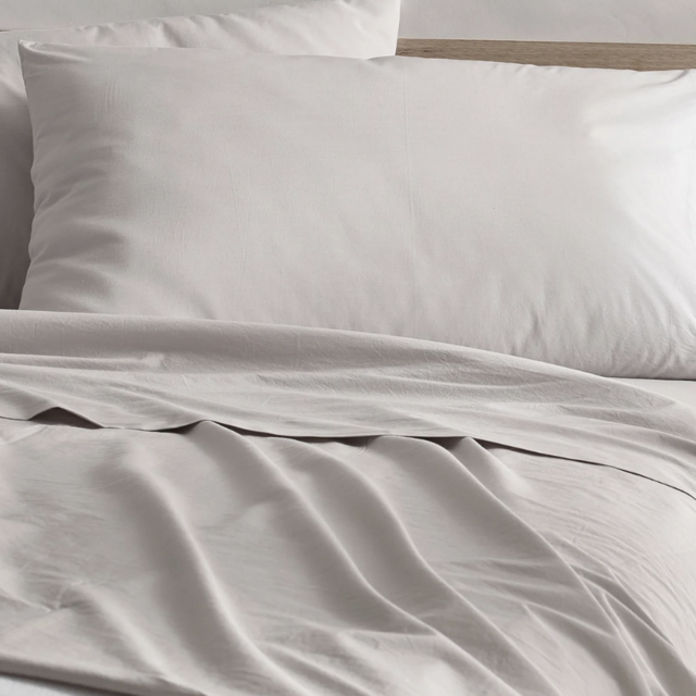 Lorimer Washed Percale Sheet Set