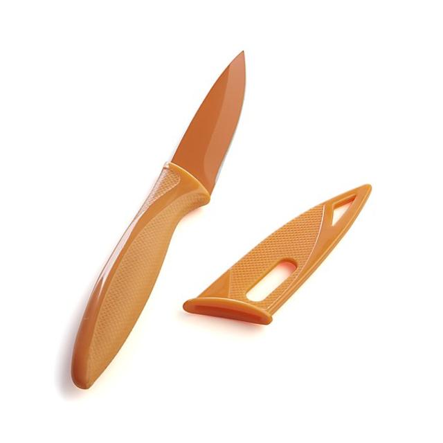 Zyliss ® Orange 3.5" Paring Knife