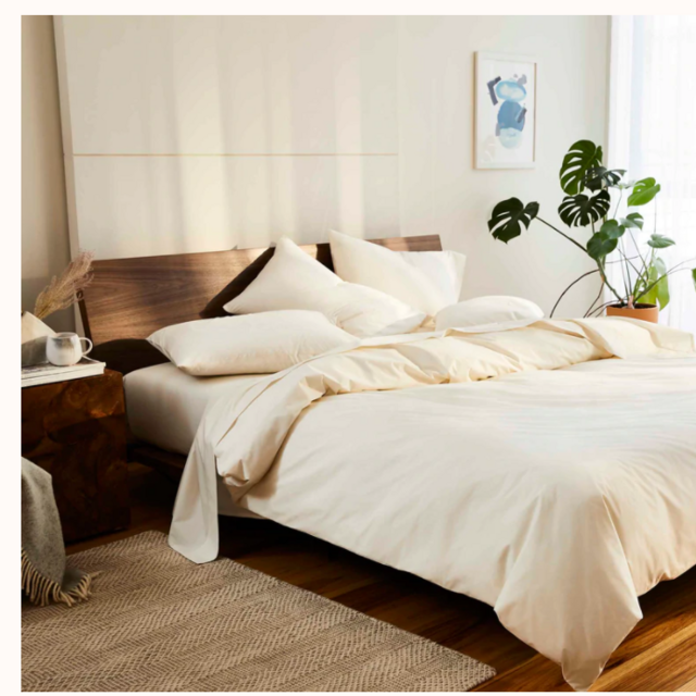 Luxe Core Sheet Set ( Cream) Size King