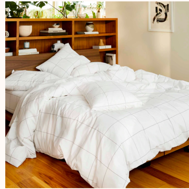 Luxe Core Sheet Set ( window pane) Size Full