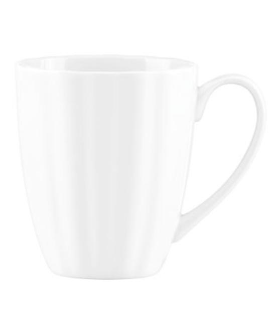 Gorham Manor Scalloped Bone China Mug