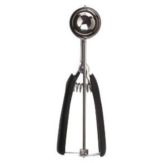 Product description page - OXO Stainless Steel Cookie Scoop - Black