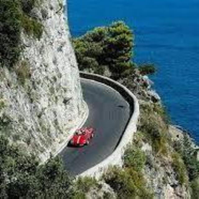 Driving like James Bond Along the Amalfi Coast