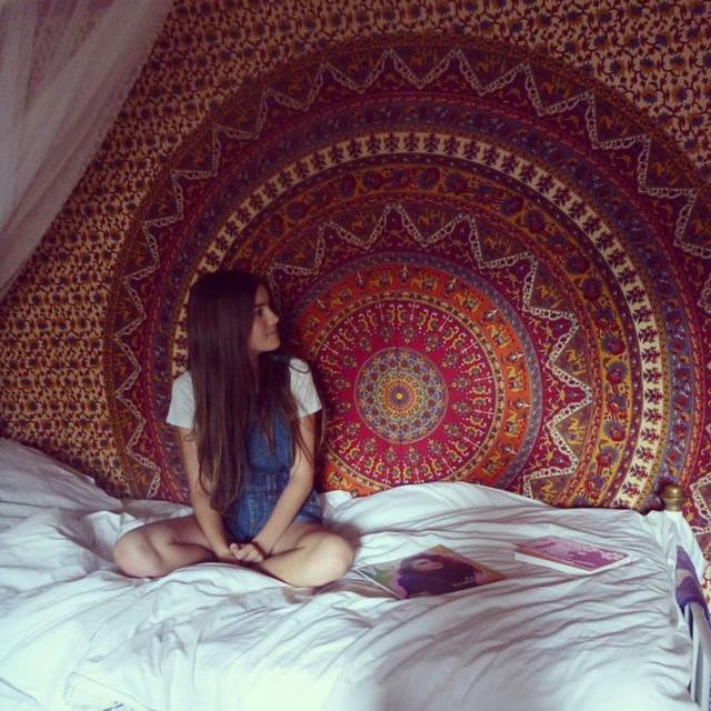 Wall Hanging Tapestry Bohemian Gypsy Mandala Bedspread Sheet Decor
