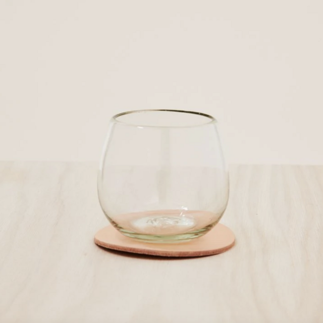 Leather Coasters Set of 4