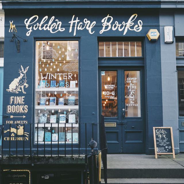 Golden Hare Books in Edinburgh