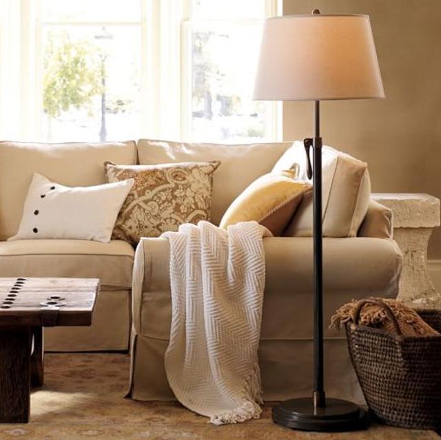 Sutter Adjustable Lever Floor Lamp Base