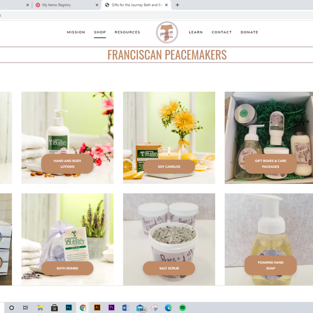 Candles from Franciscan Peacemakers