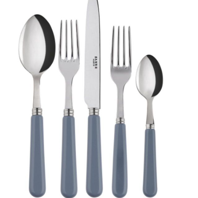 5 Piece Place Setting - Grey Classic Collection