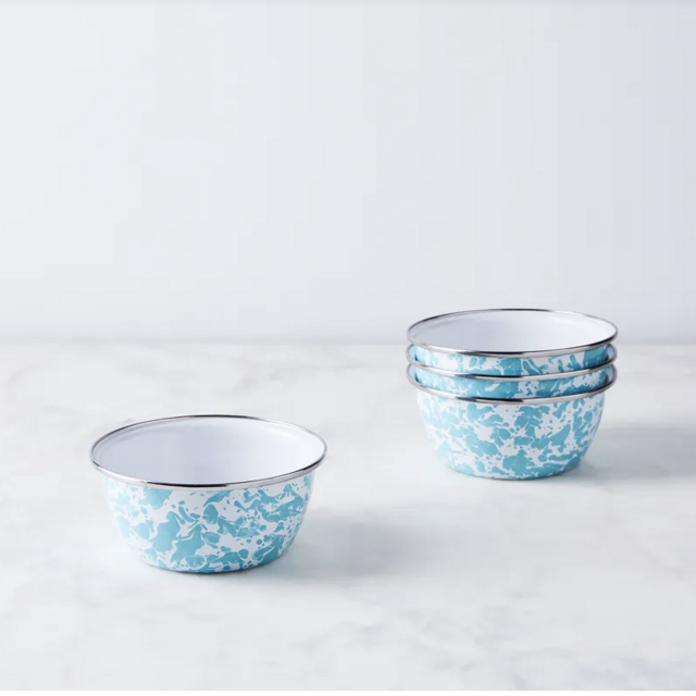 Enamel Bowls (Set of 4)