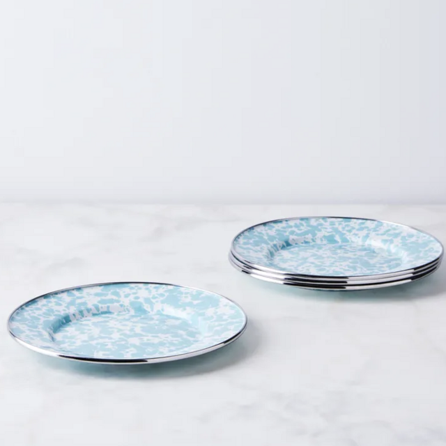 Enamel Salad Plates (Set of 4)