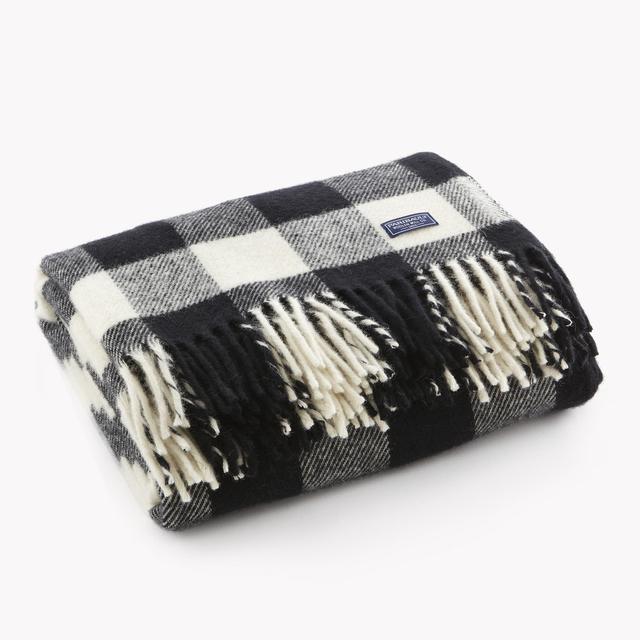Buffalo Check Wool Throw