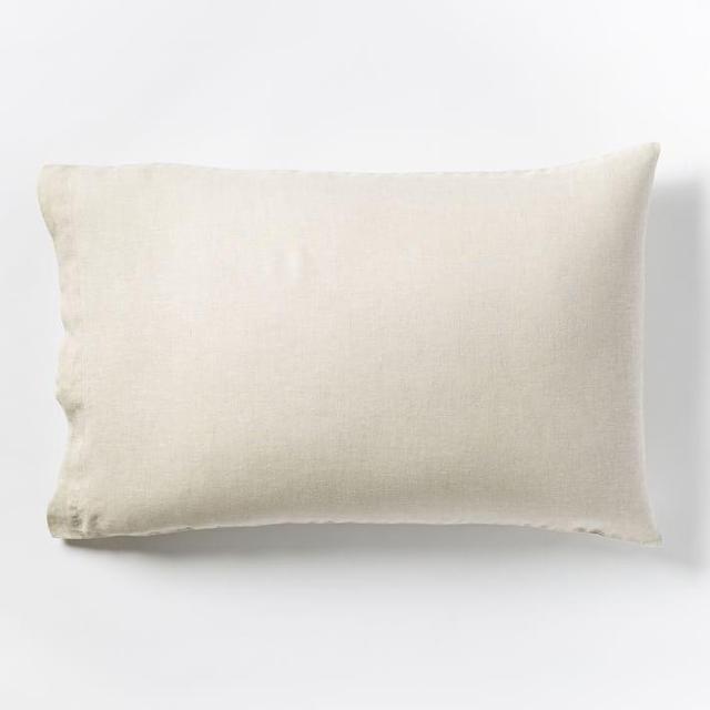 Standard Pillow Case (Set of 2) in Natural Flax