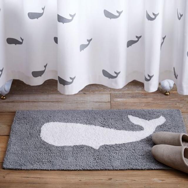 Whale Bath Mat