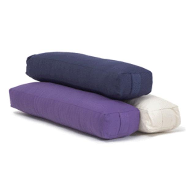 Pranayama Cotton Yoga Bolster - off white