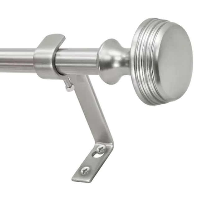 Decopolitan Knob Adjustable Curtain Rod