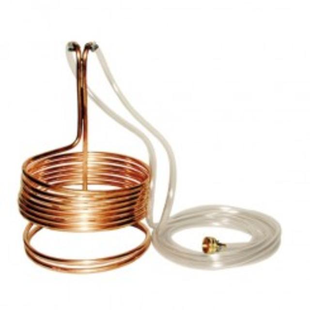 Standard Wort Chiller 3/8"x25' with vinyl tubing