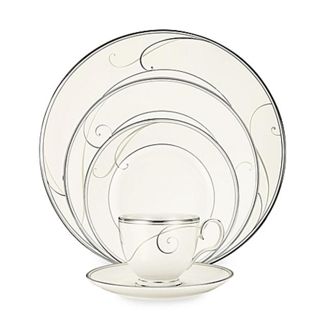 Noritake® Platinum Wave 5-Piece Place Setting