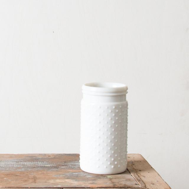 LARGE Hobnail Jar