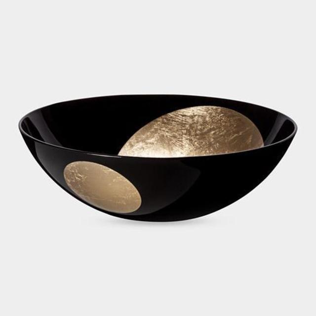 Gold and Platinum Leaf Bowl