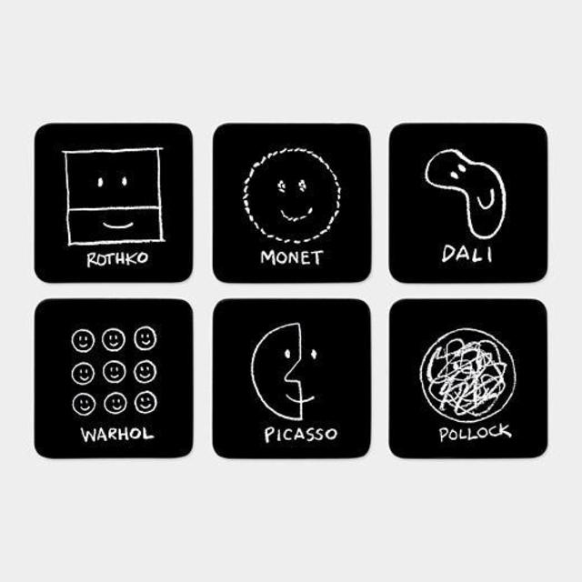 History Of Art Coasters