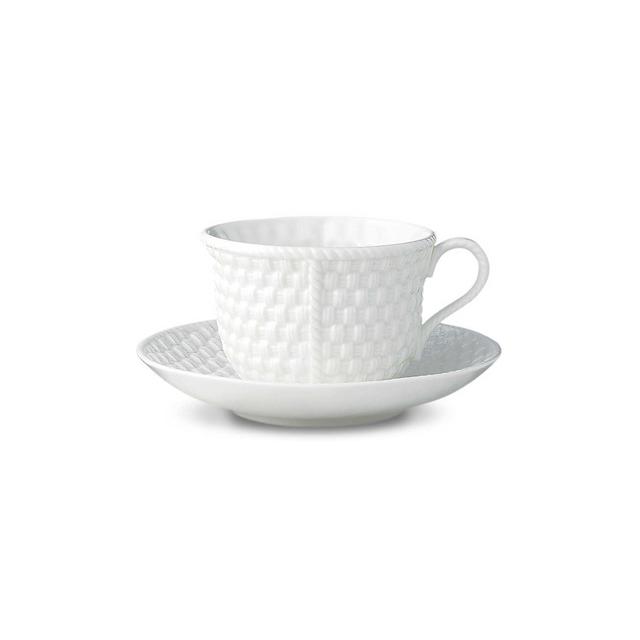 Tiffany Weave Cup and Saucer