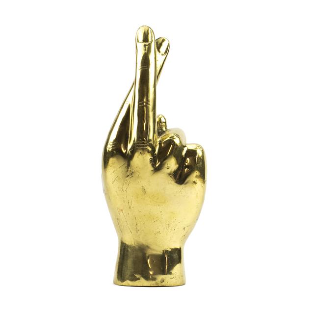 Brass Hand ‘Fingers Crossed’