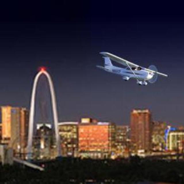 3 Course Dinner & Romantic Scenic Flight Around Dallas