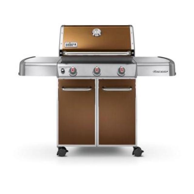 Genesis E-310 3-Burner Propane Gas Grill in Copper