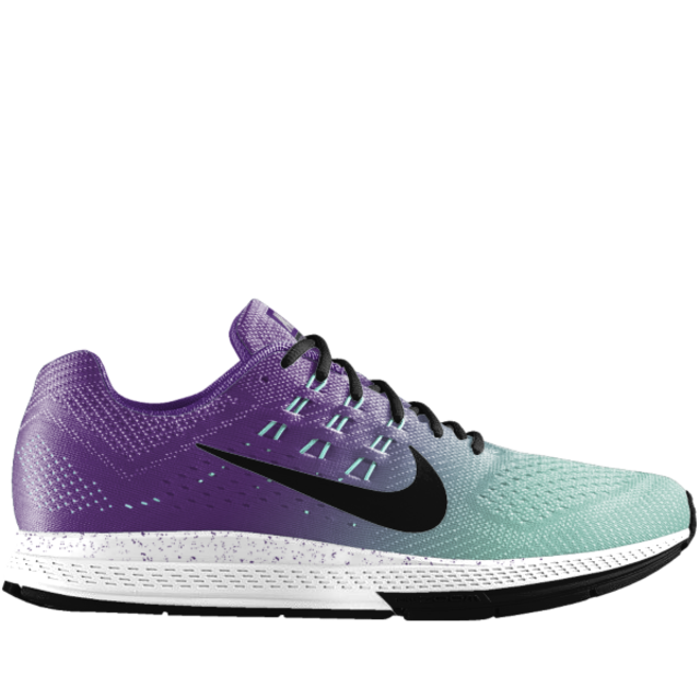 The Nike Air Zoom Structure 18 iD Running Shoe.