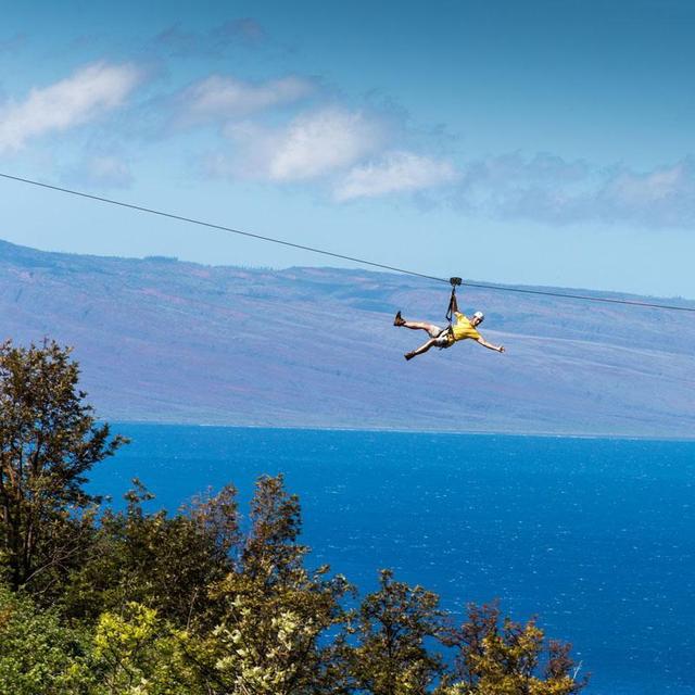 Kaanapali (Maui) 9-line zip n' dip tour