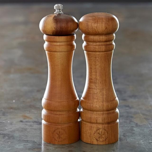 Williams-Sonoma Open Kitchen Acacia Salt Shaker & Pepper Grinder Set