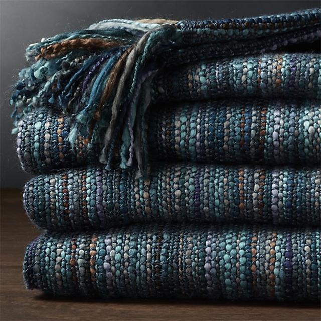 Shelby Blue Throw
