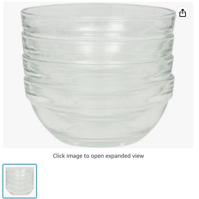 Greenbrier Mini Pinch Prep Bowls, 3.5