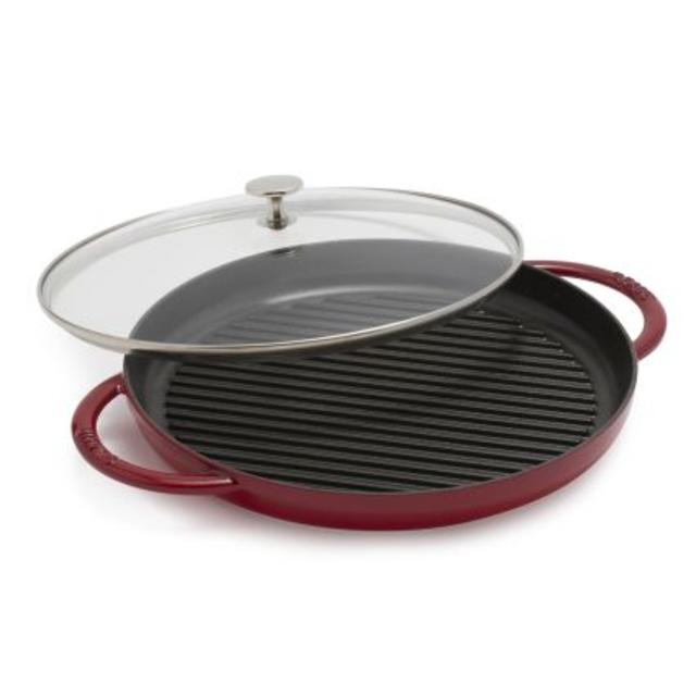 Staub Steam Grill, 12" in Cherry