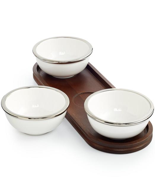 Martha Stewart Collection Treasury 4-Pc. Condiment Set