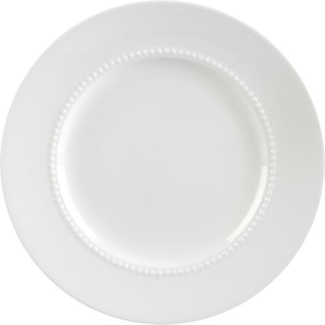 White Pearl Salad Plate