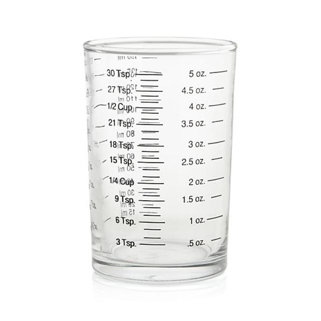 Glass 5-Ounce Mini Measuring Cup
