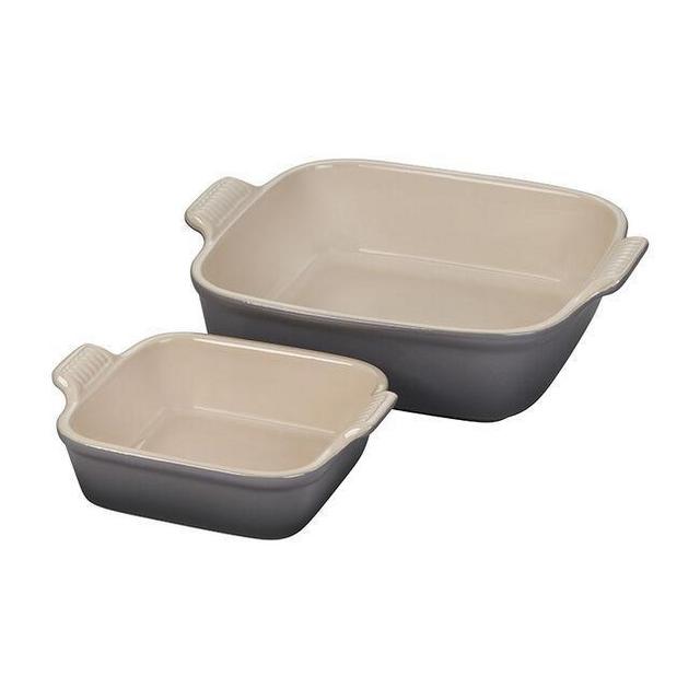 Heritage Square Baking Dishes, Set of 2