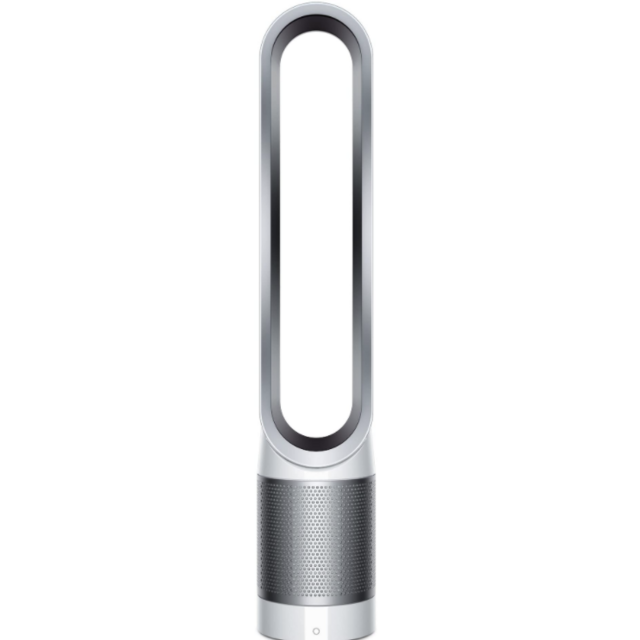 Dyson Pure Cool Link TP02 Wi-Fi Enabled Air Purifier, White/Silver