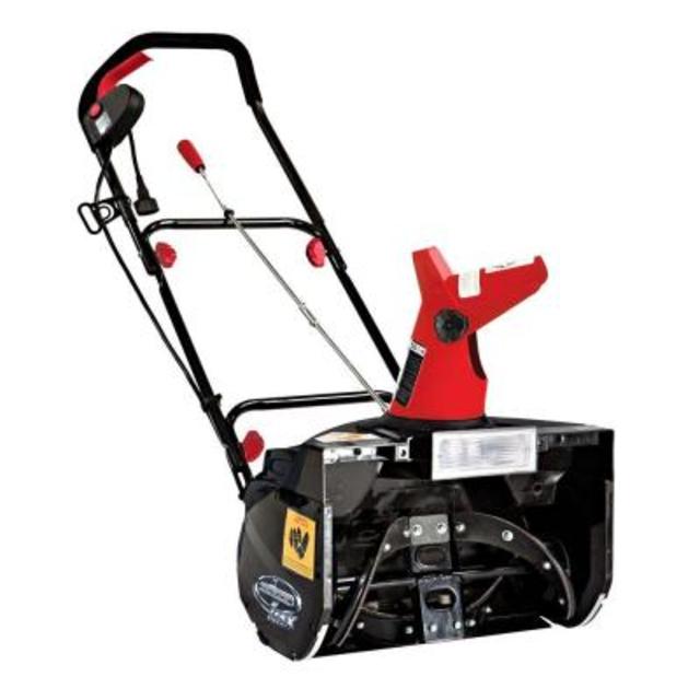 MAX SJM988 18 in. 13.5-Amp Electric Snow Blower with Light