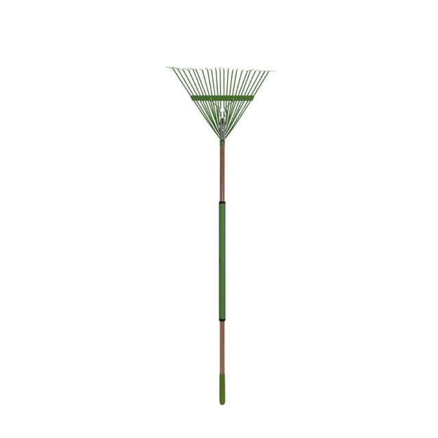 Ames 54 in. 22-Tine Hardwood/Steel Handle Steel Leaf Rake | Leaf Rakes | The BuildClub